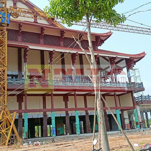 Thi công kết cấu, hoàn thiện nội thất. ngoại thất